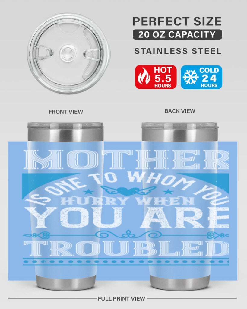 mother is one to whom 67#- mothers day- Tumbler