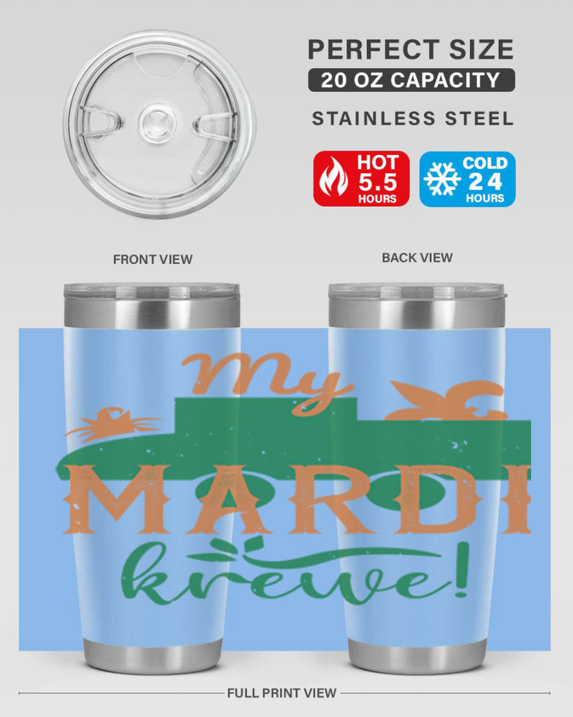 my mardi krewe 43#- mardi gras- Tumbler