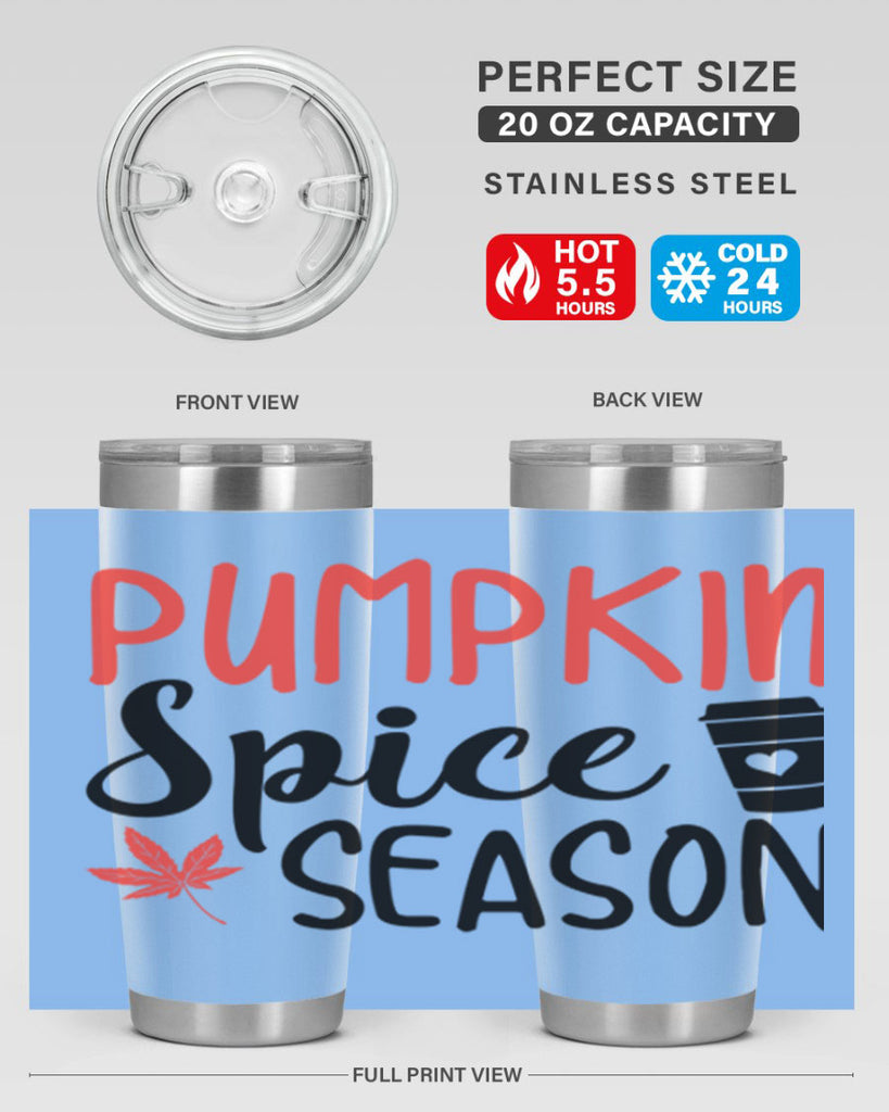 pumpkin spice Season 559#- fall- Tumbler