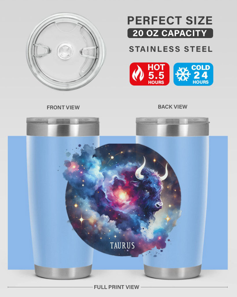 taurus 509#- zodiac- Tumbler