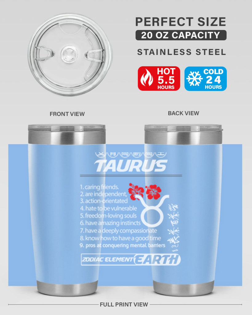 taurus 518#- zodiac- Tumbler