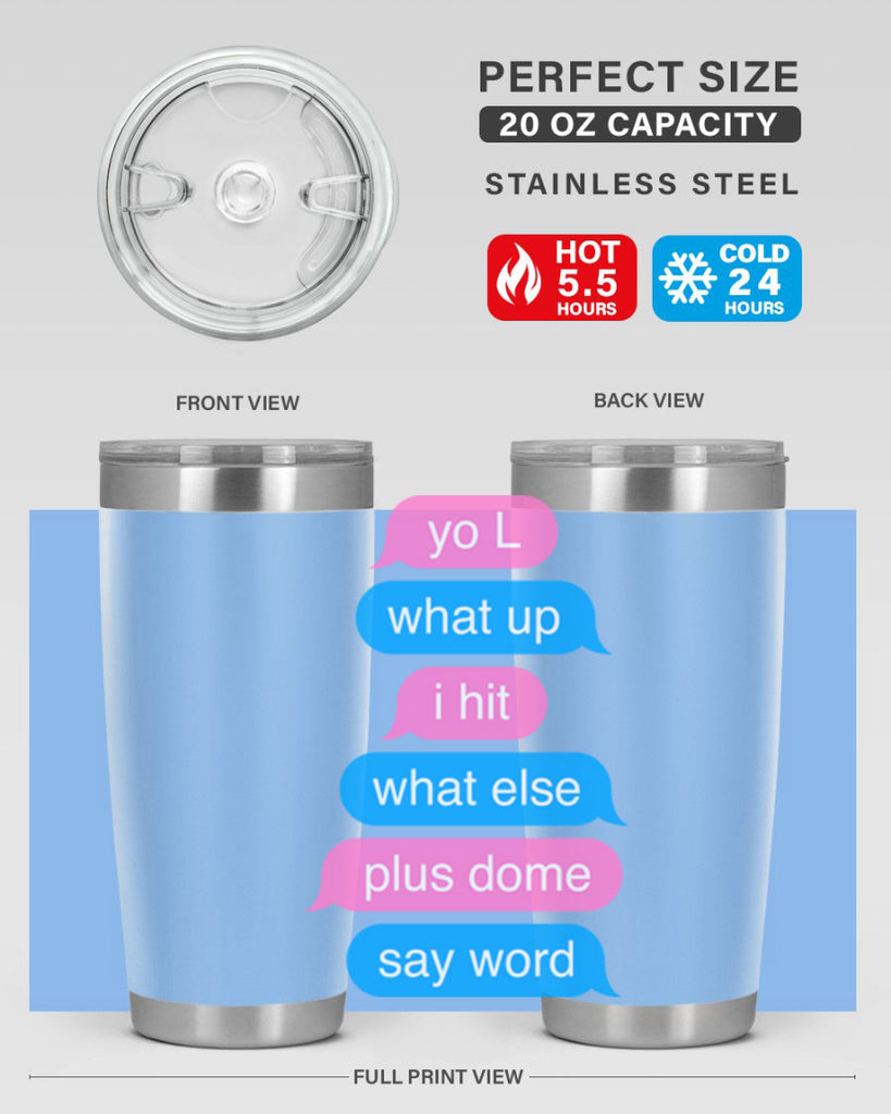 text conversation camron 23#- black words phrases- Cotton Tank