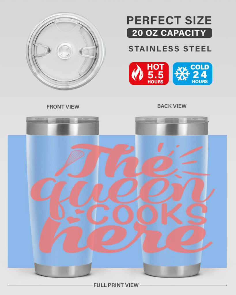 the queen cooks here 9#- kitchen- Tumbler