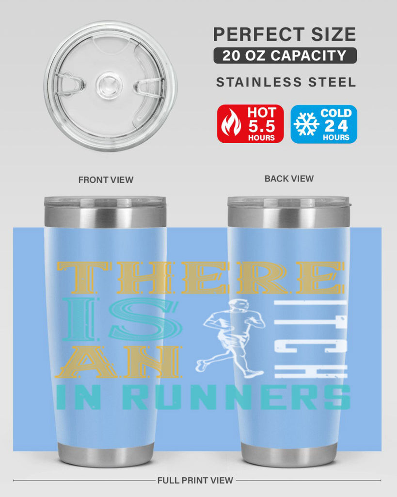 there is an itch in runners 9#- running- Tumbler