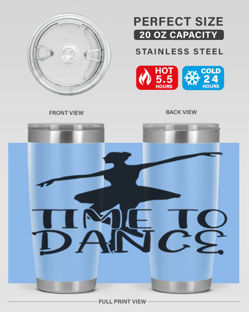 time to dance86#- ballet- Tumbler