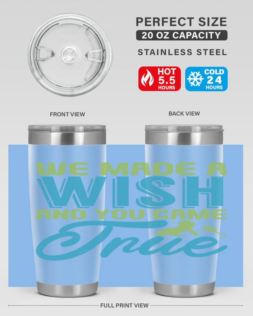 we made a wish and you can true Style 164#- baby- tumbler