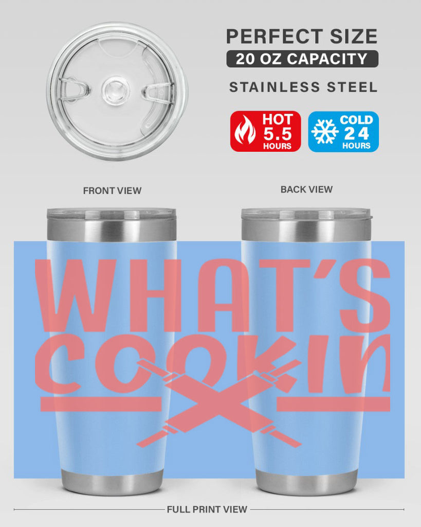 whats cookin 8#- kitchen- Tumbler