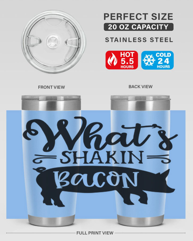 whats shakin bacon 71#- kitchen- Tumbler