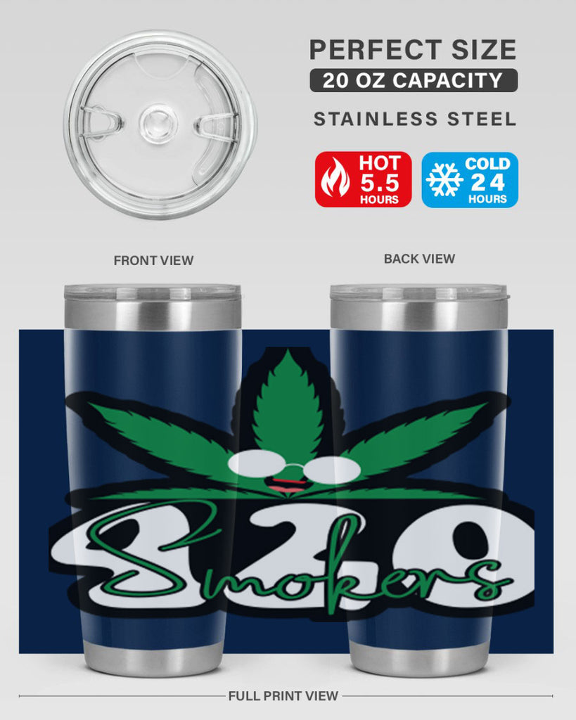 420 smokers 2#- marijuana- Tumbler