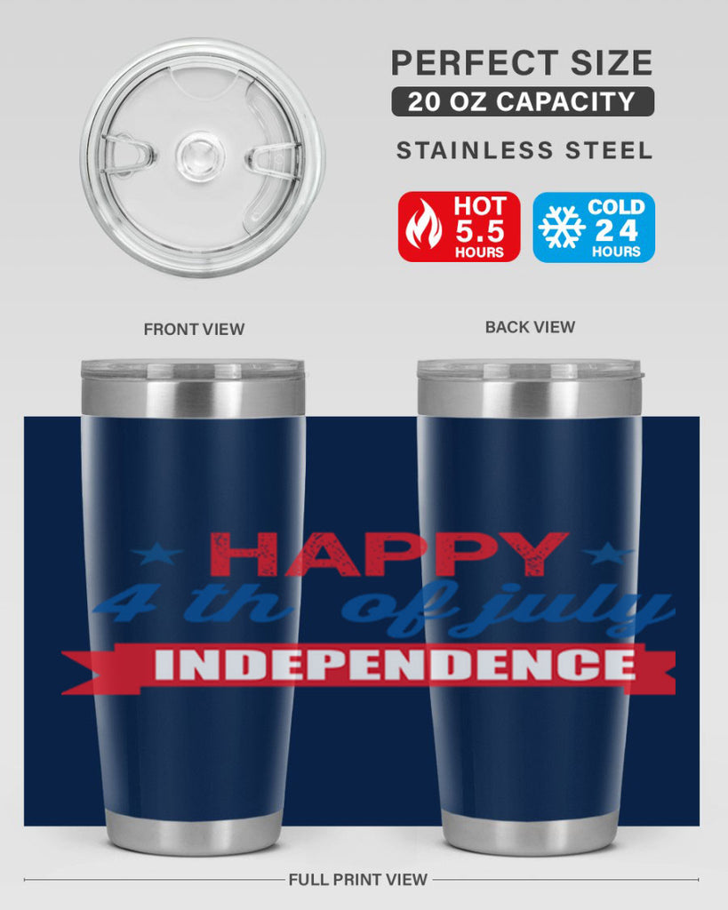 4th of july independence Style 68#- Fourt Of July- Tumbler