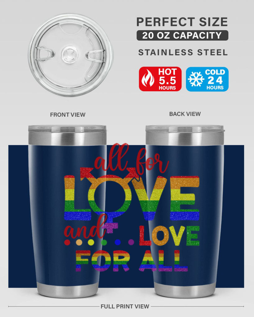 All For Love Love For All Lgbt Design 45#- lgbt- Tumbler