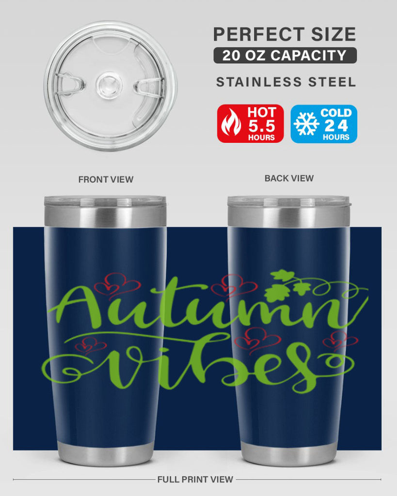 Autumn Vibes 40#- fall- Tumbler
