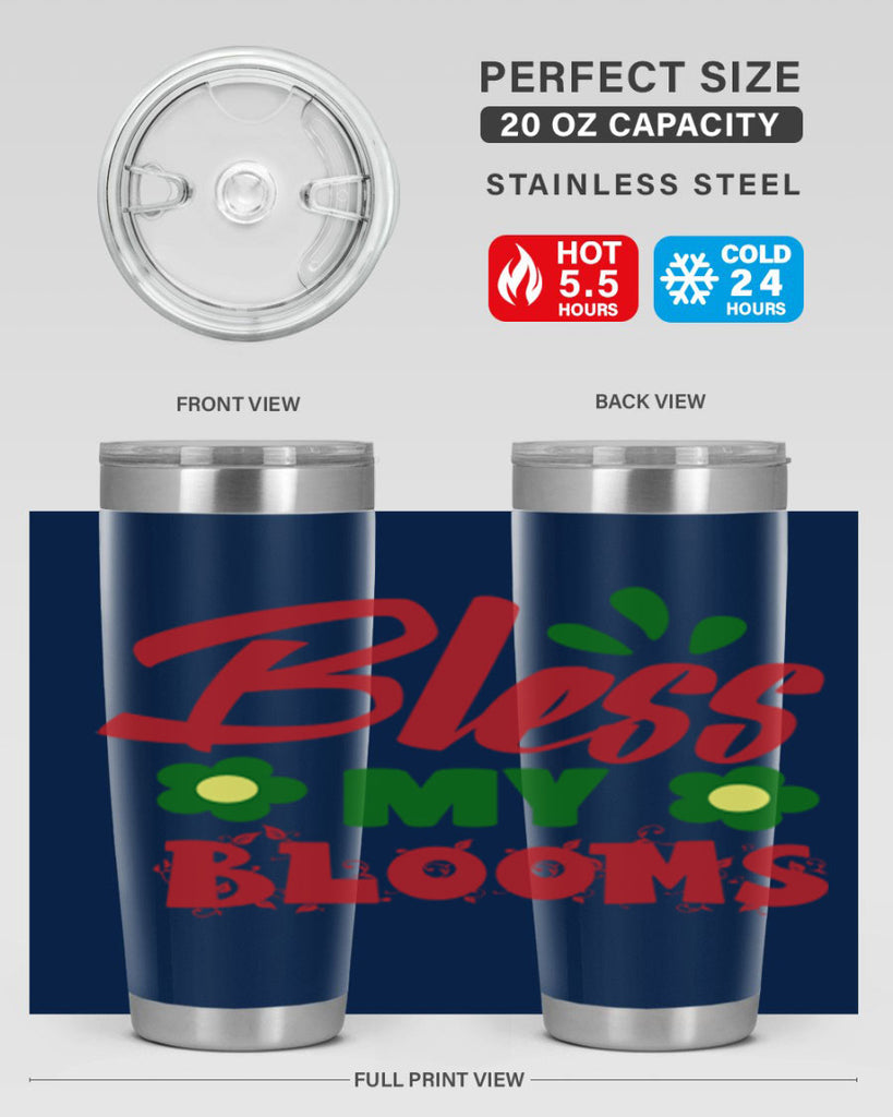 Bless My Blooms 61#- spring- Tumbler
