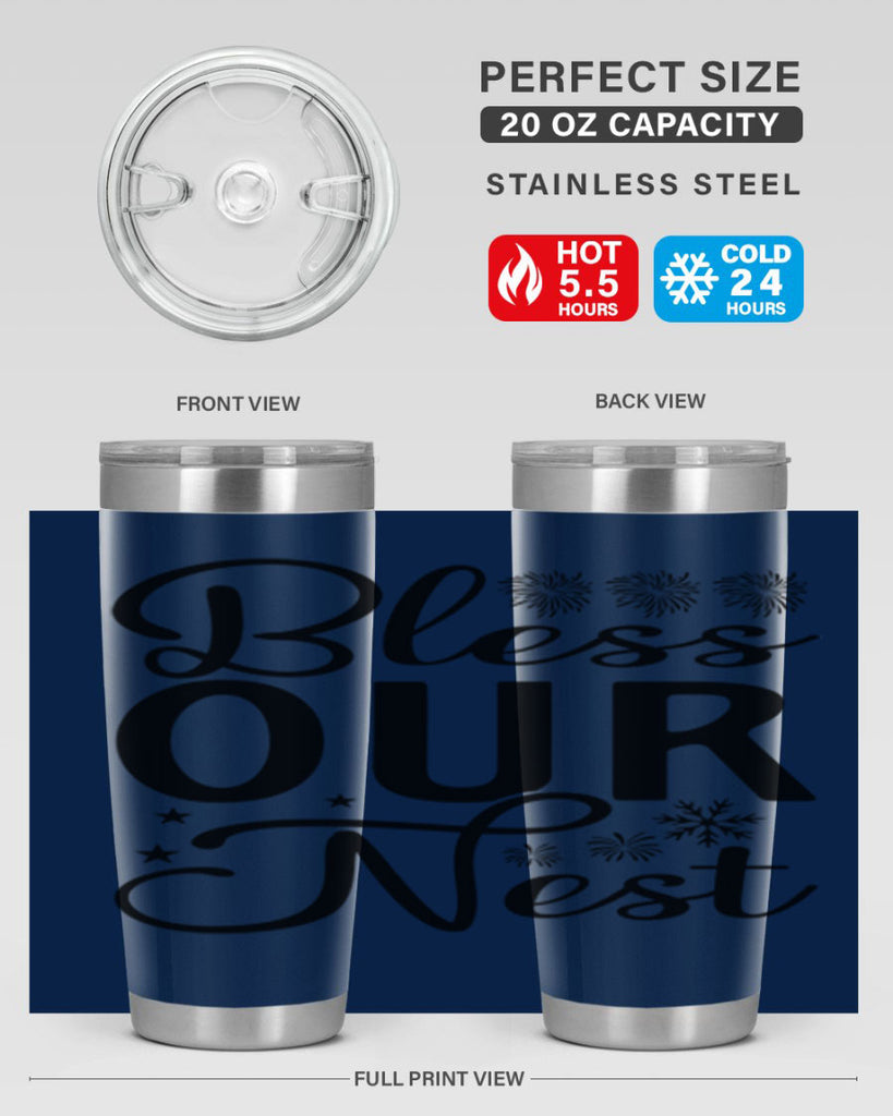 Bless Our Nest 51#- spring- Tumbler