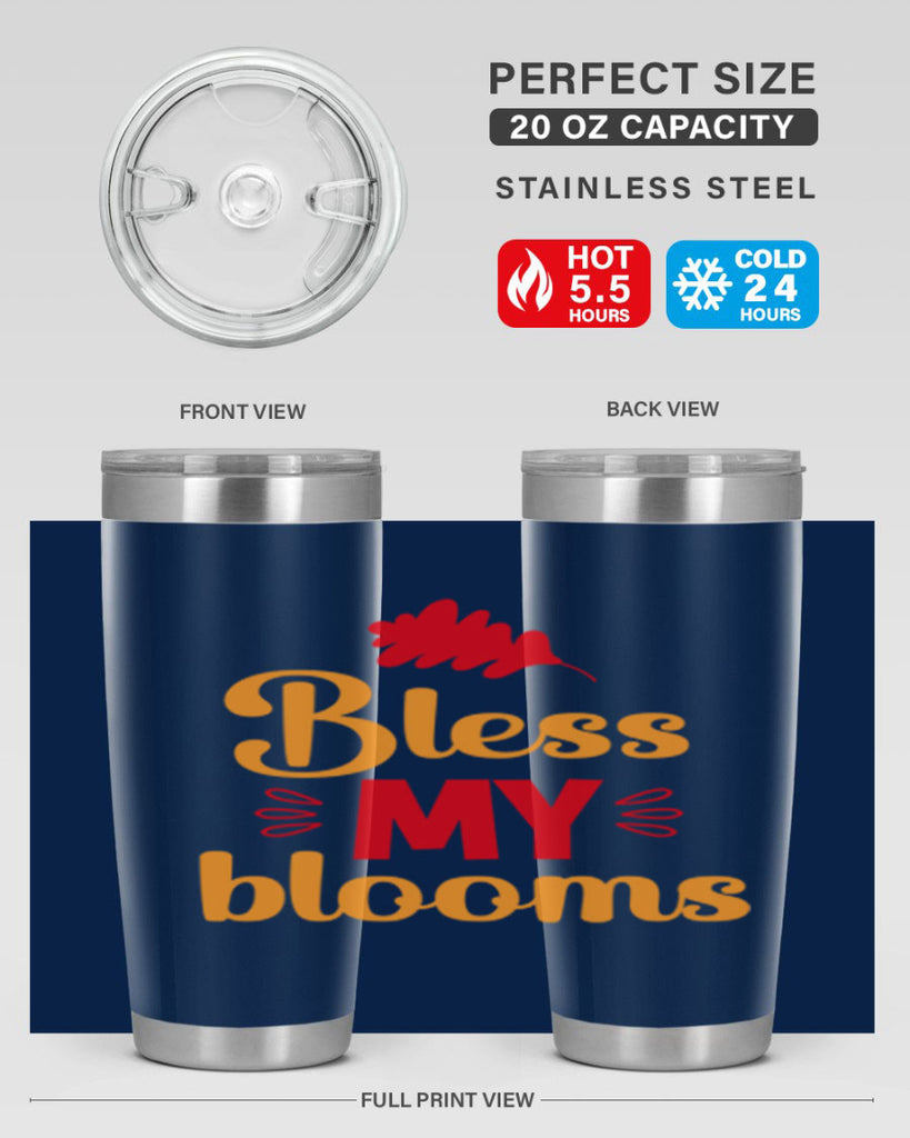 Bless my blooms 43#- spring- Tumbler
