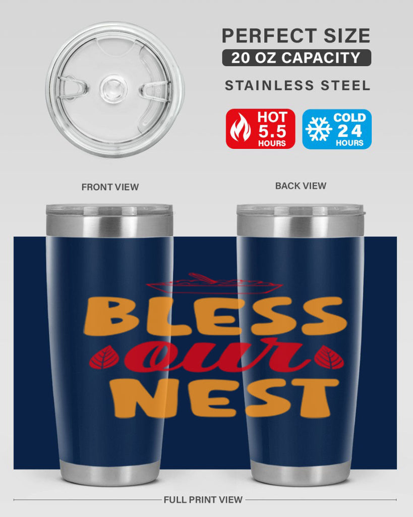 Bless our nest 54#- spring- Tumbler