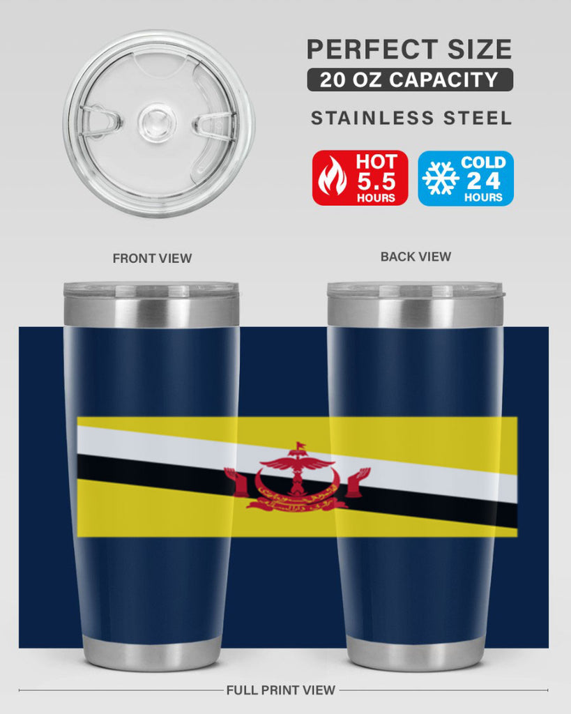 Brunei 173#- world flags- Tumbler
