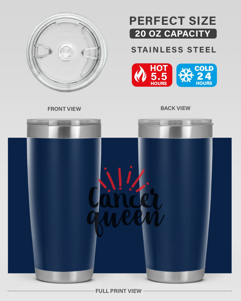 Cancer queen 149#- zodiac- Tumbler