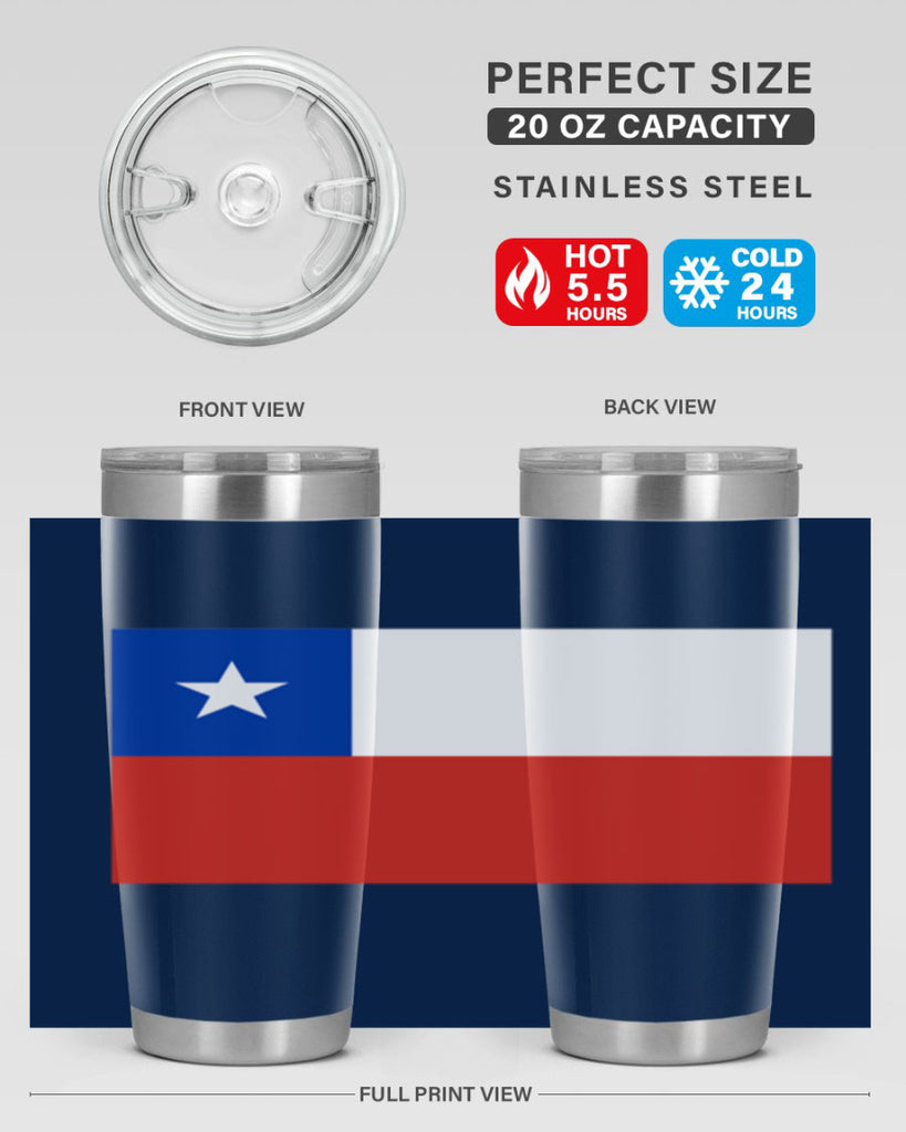 Chile 163#- world flags- Tumbler