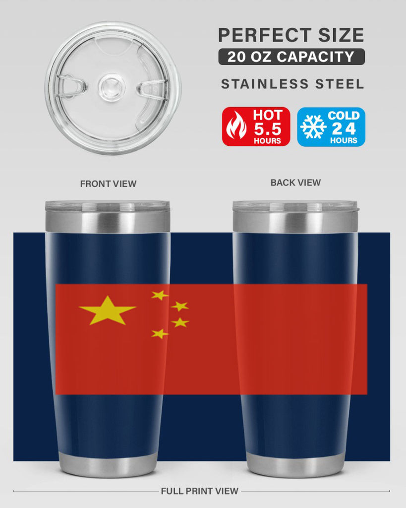 China 162#- world flags- Tumbler