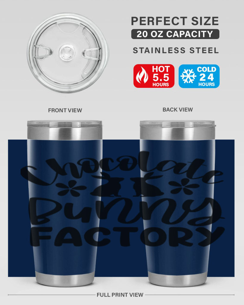 Chocolate bunny factory  110#- spring- Tumbler