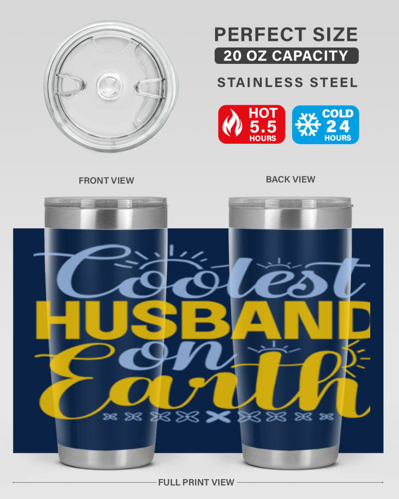 Coolest husband on earth61#- winter- Tumbler