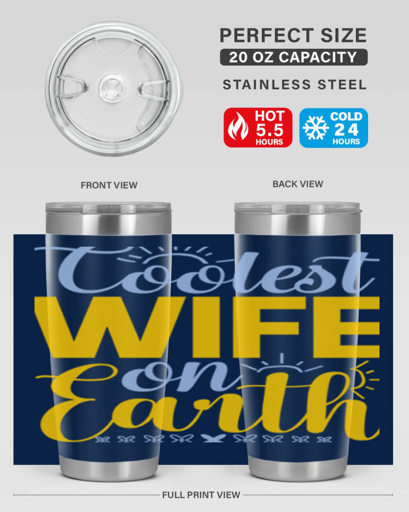 Coolest wife on earth62#- winter- Tumbler