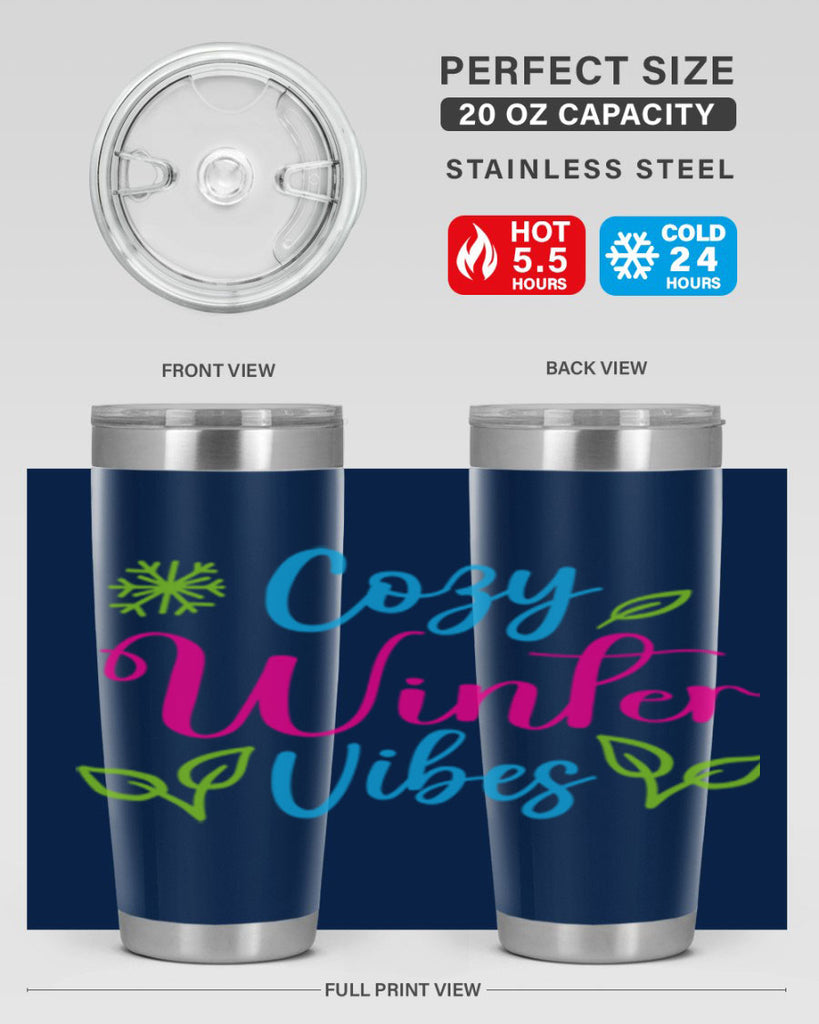 Cozy Winter Vibes 73#- winter- Tumbler