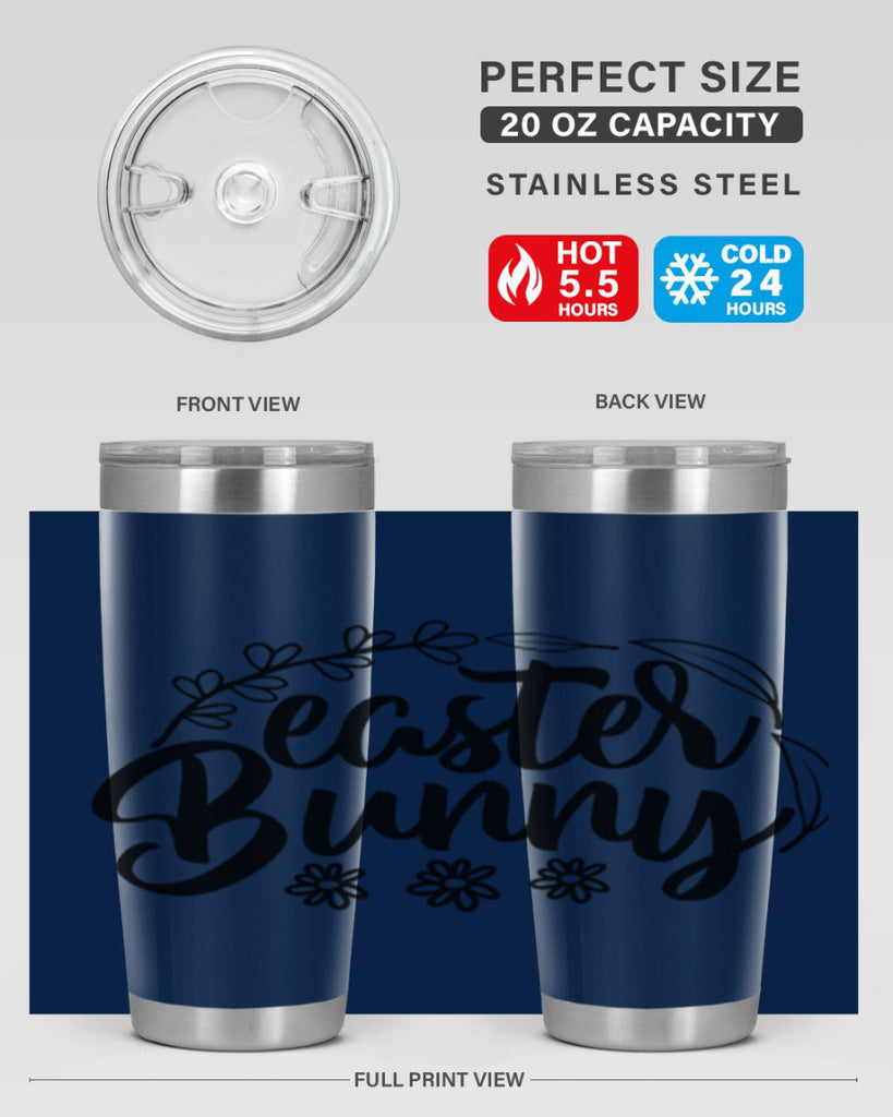 Easter bunny  129#- spring- Tumbler