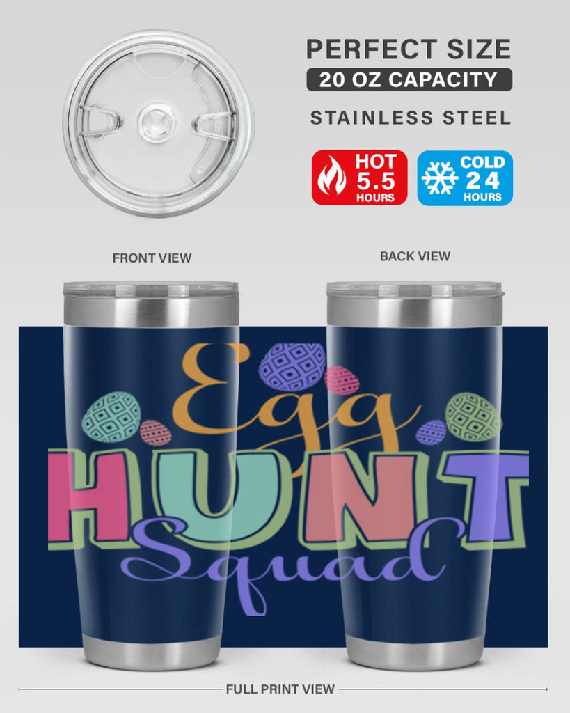Egg hunt squad130#- spring- Tumbler