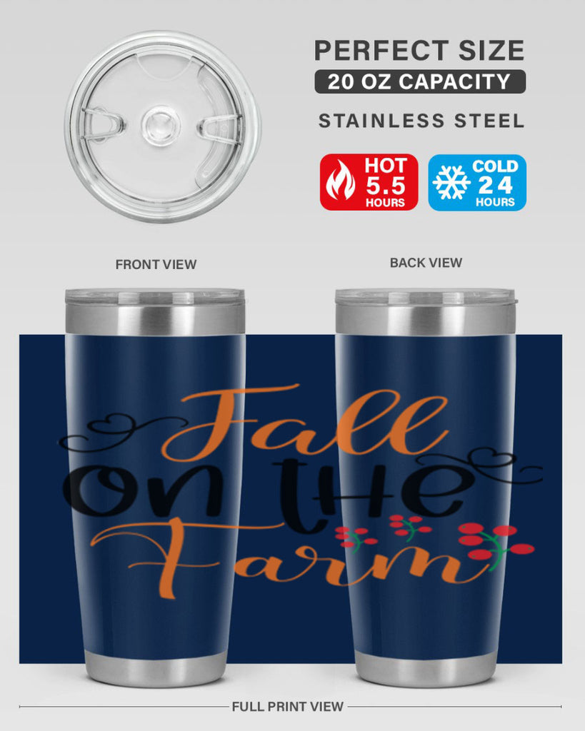 Fall On The Farm 125#- fall- Tumbler