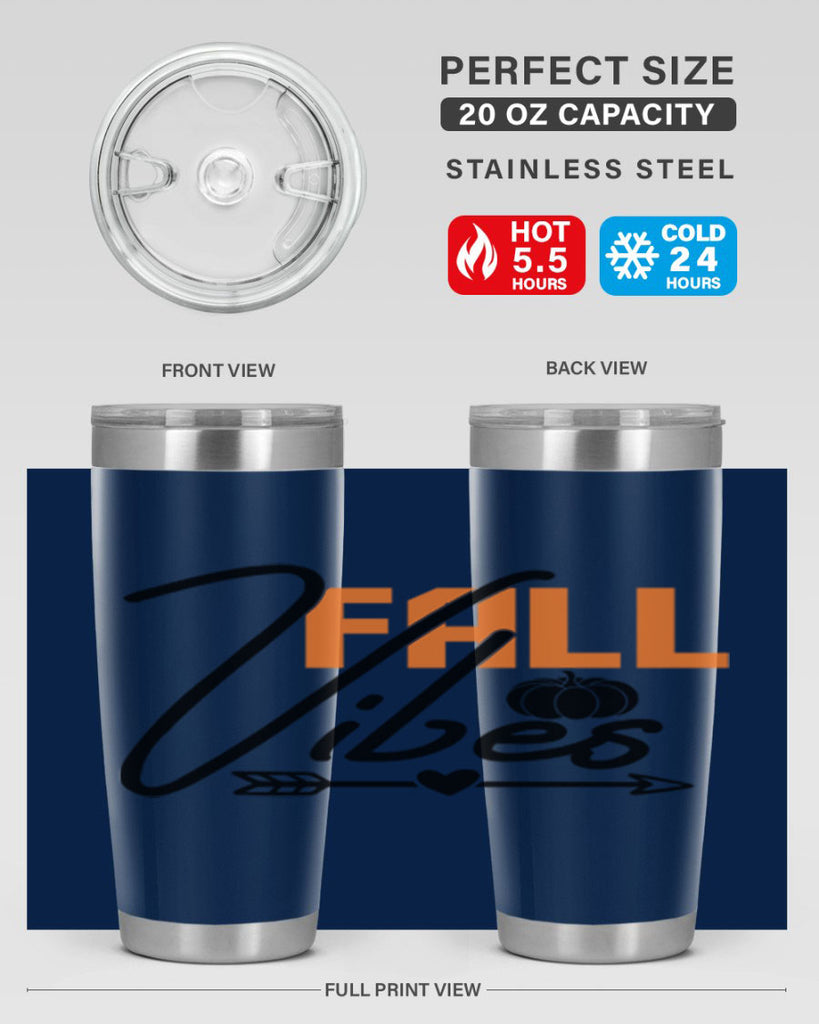 Fall Vibes 142#- fall- Tumbler