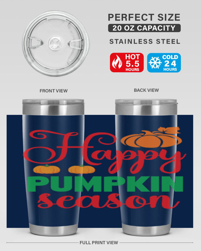 HAPPYPUMPKINSEASON 257#- fall- Tumbler