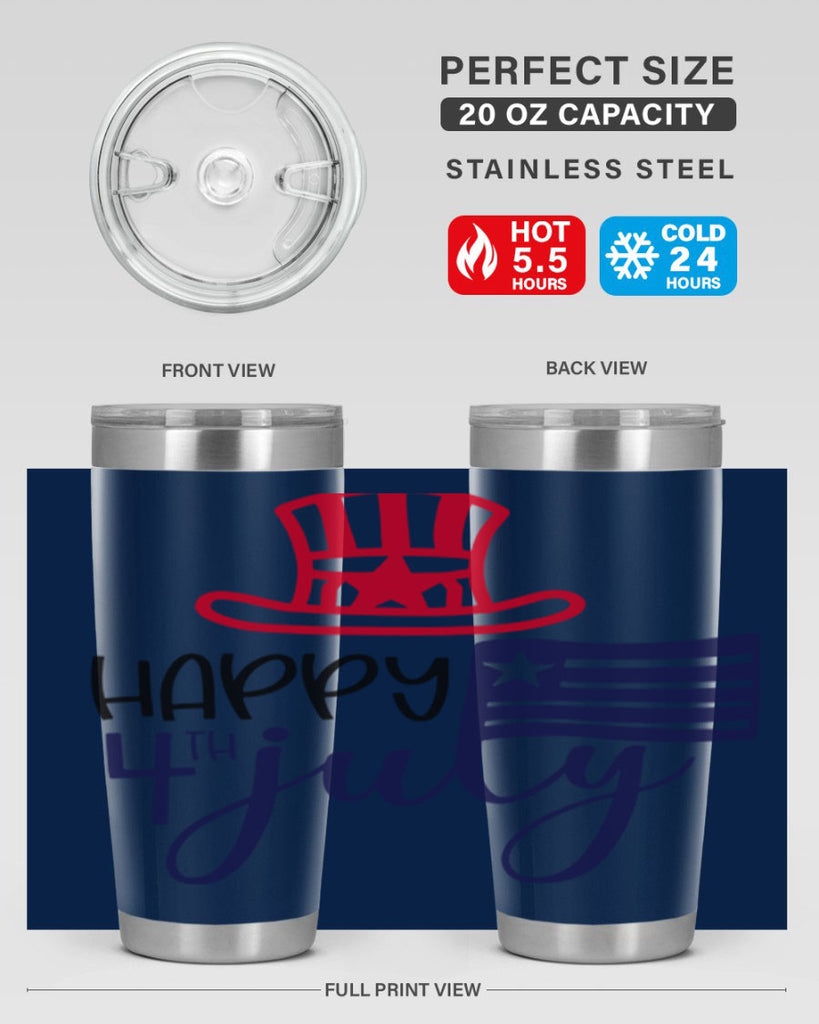 Happy th July Style 152#- Fourt Of July- Tumbler