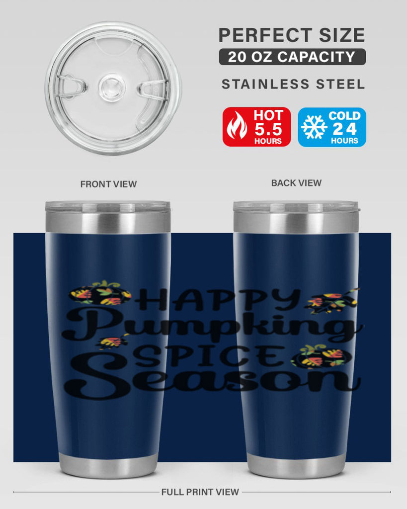 Happypumpkinspiceseason 258#- fall- Tumbler