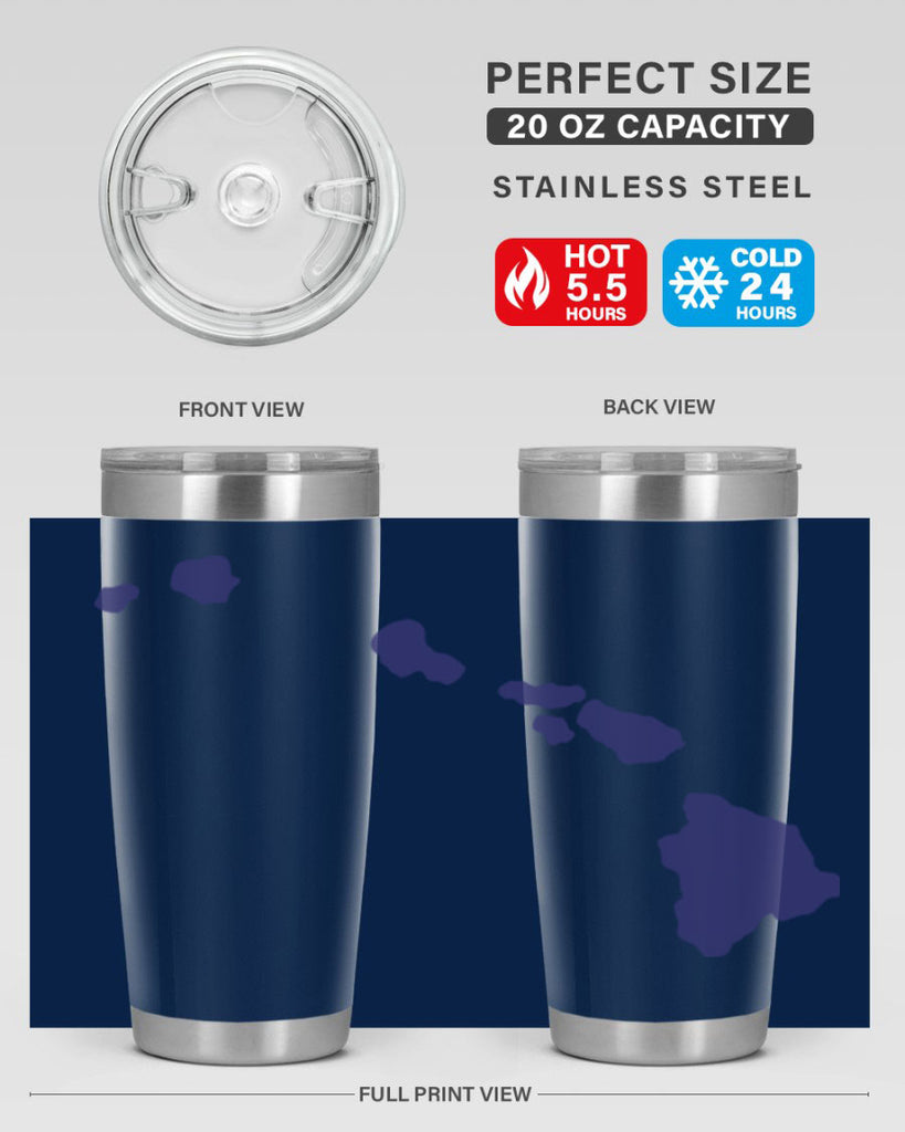Hawaii 40#- stateflags- Tumbler