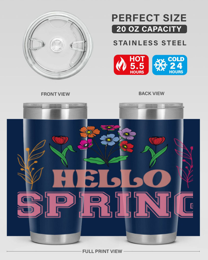 Hello Spring  234#- spring- Tumbler