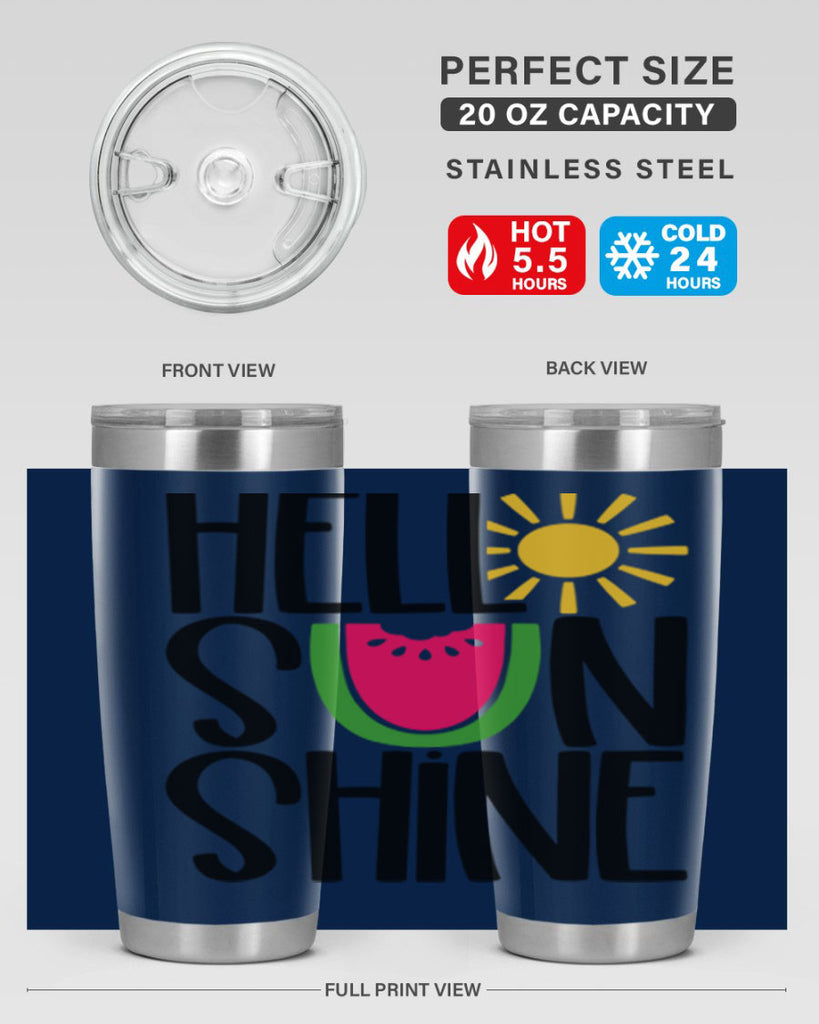 Hello Sunshine Style 37#- summer- Tumbler