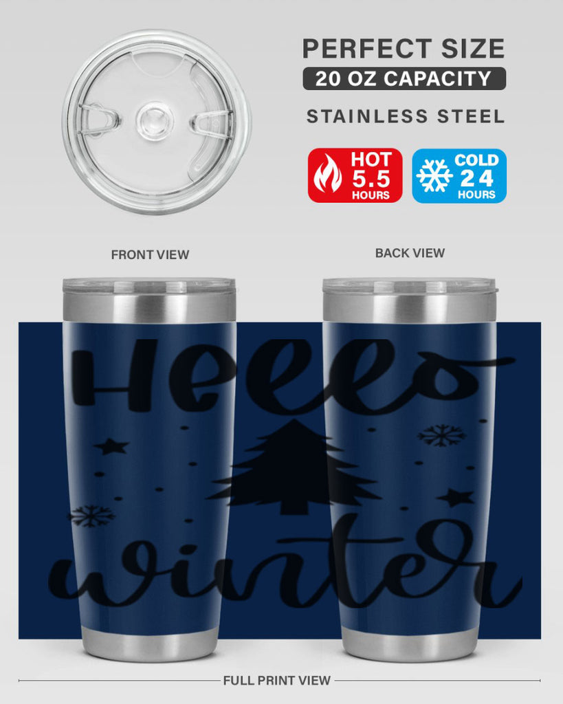 Hello Winter 162#- winter- Tumbler