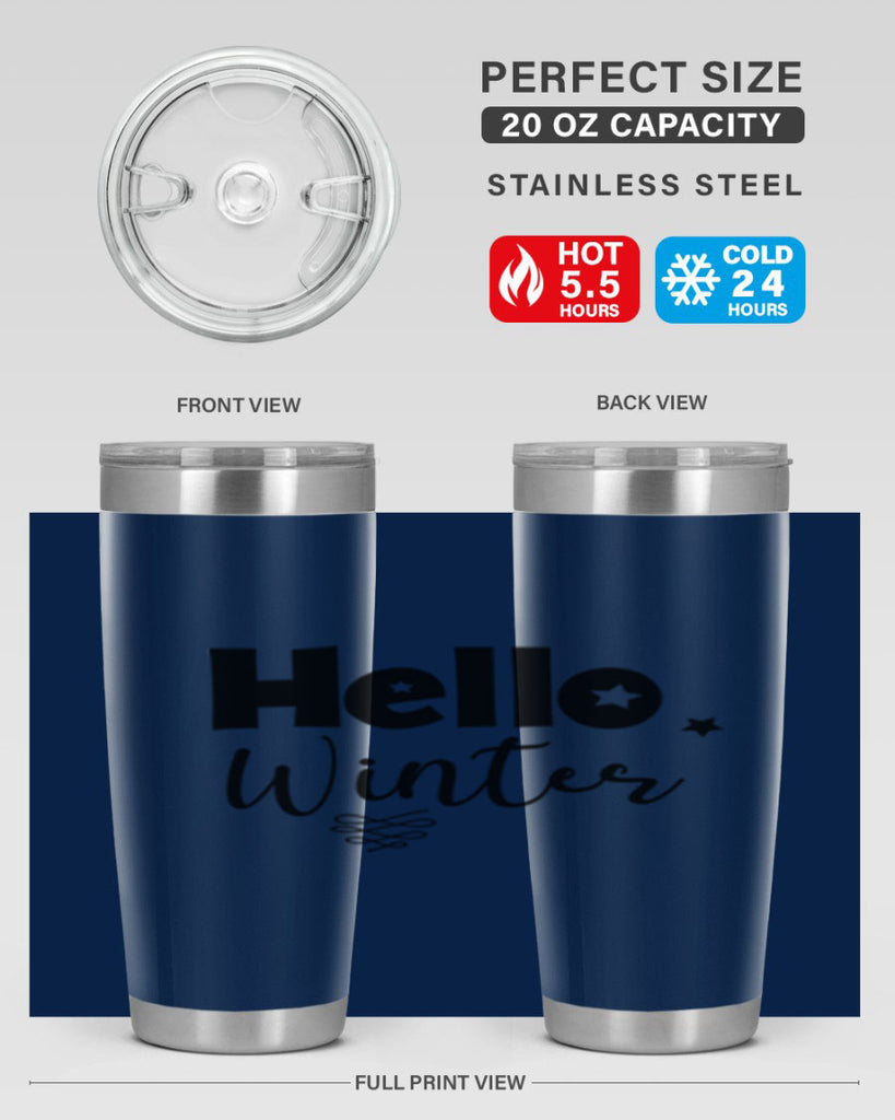 Hello Winter 170#- winter- Tumbler