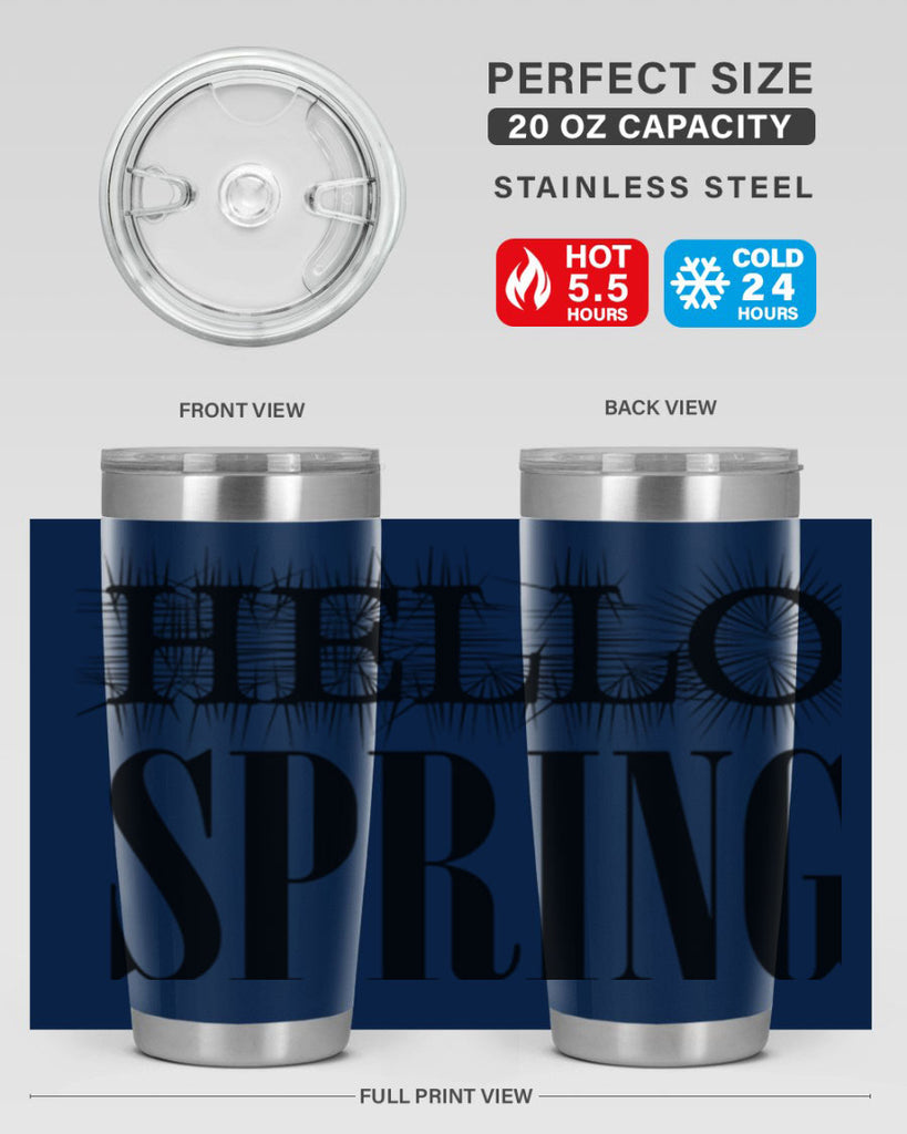 Hello spring  226#- spring- Tumbler