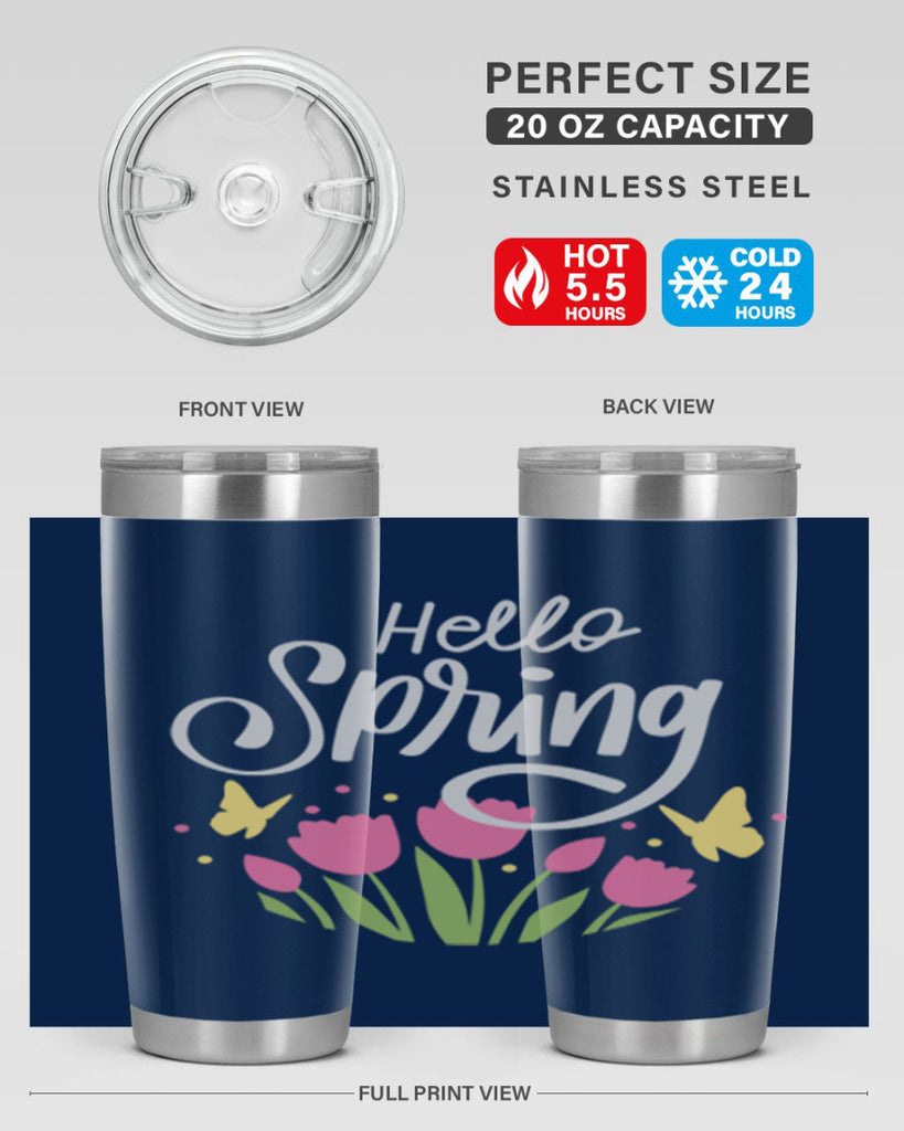 Hello spring214#- spring- Tumbler