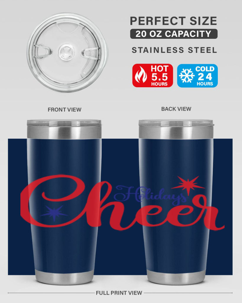 Holidays Cheer 191#- winter- Tumbler