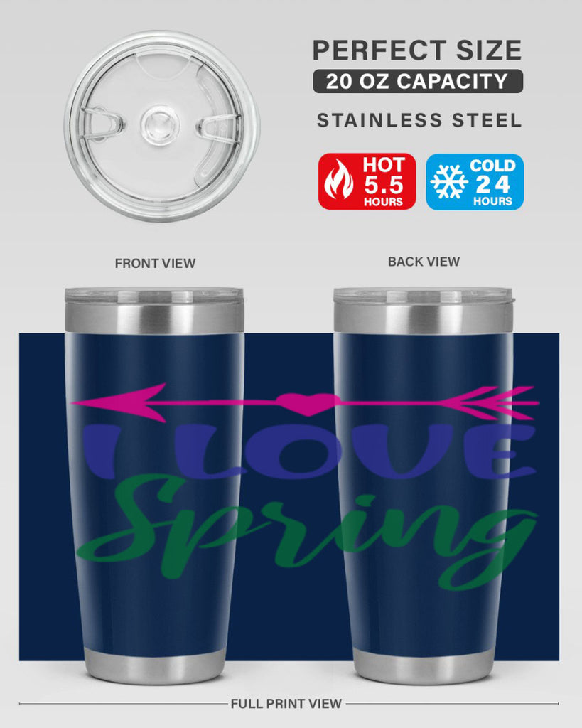 I Love Spring 272#- spring- Tumbler