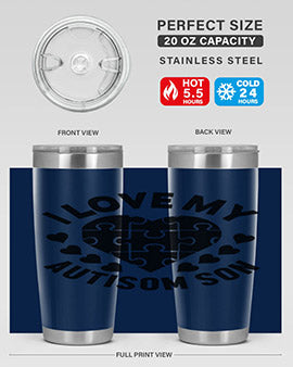 I love my Style 45#- autism- Tumbler