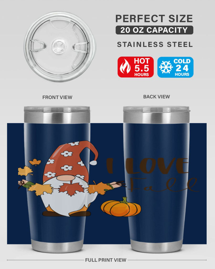 ILoveFallGnome 344#- fall- Tumbler
