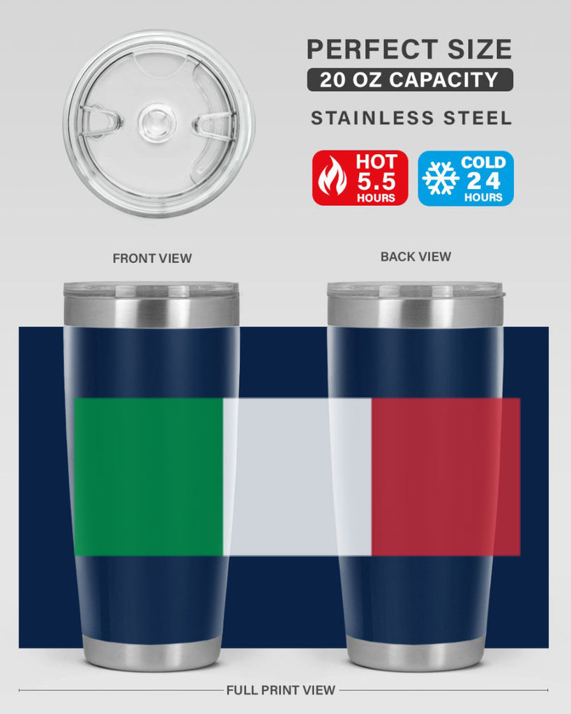 Italy 115#- world flags- Tumbler