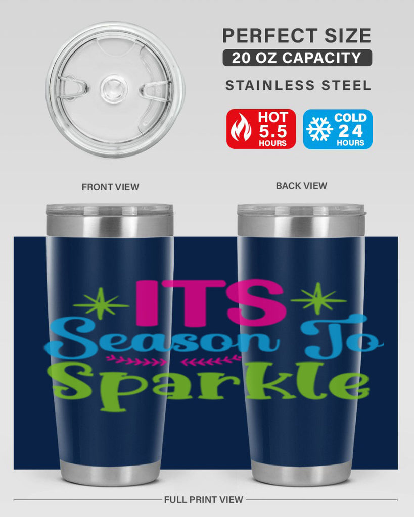 Its Season To Sparkle 267#- winter- Tumbler