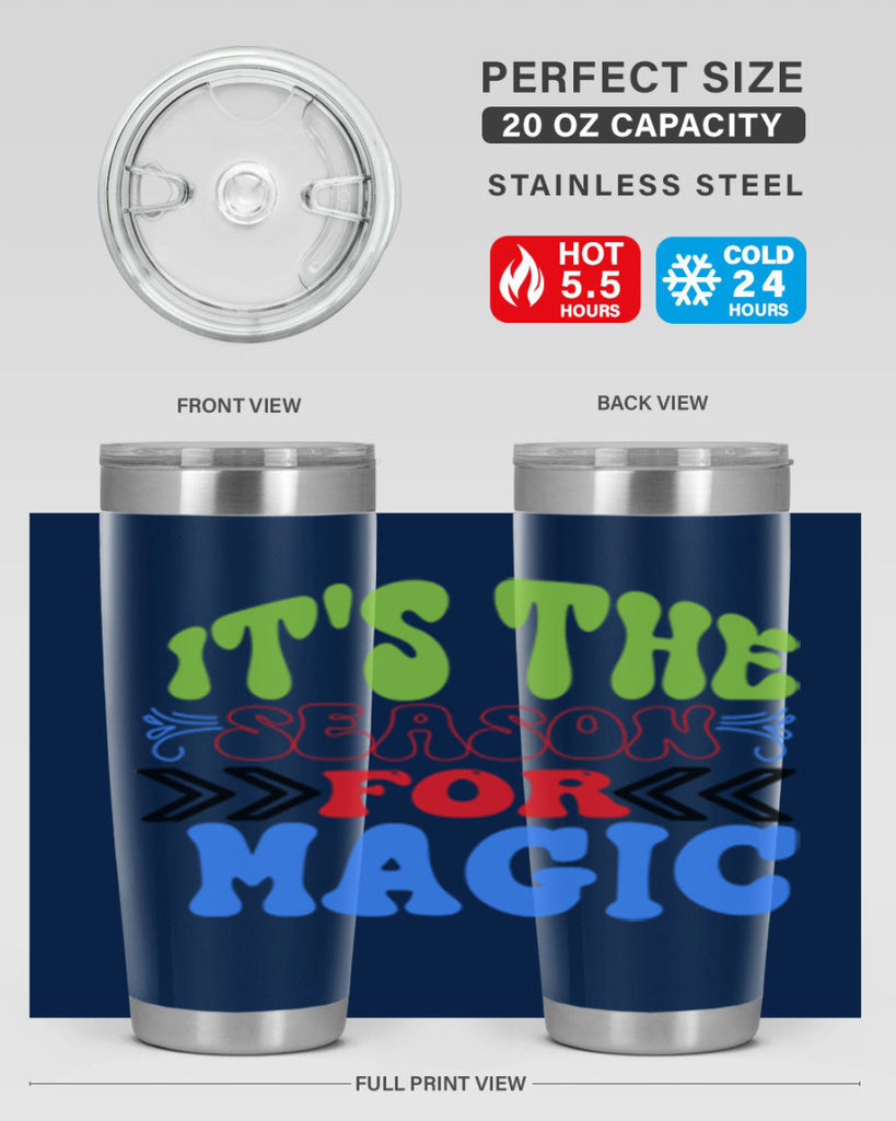 Its the season for magic 260#- winter- Tumbler