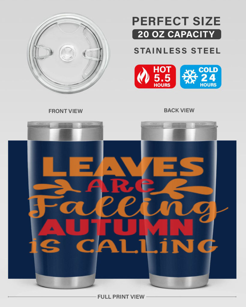 LeavesAreFallingAutumnis 394#- fall- Tumbler
